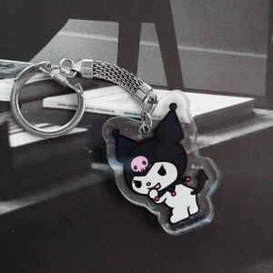 Sanrio Kuromi Lucite Double Sided Keychain Charm - Picture 1 of 3