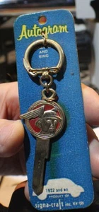 Signa Craft Autógrafo Nuevo Antiguo Stock De Colección Mercurio Llave Sin Cortar En Blanco 1952 en adelante - Imagen 1 de 1