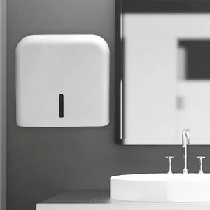 YW-816 Portasciugamani Carta da Parete Capacità 200 Fogli con Finestra Vista - Foto 1 di 22