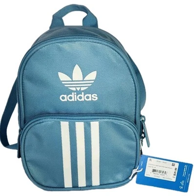 NWT! Adidas Originals Santiago Mini Backpack - Hazy Blue MSRP: $35 - Image 1 of 4