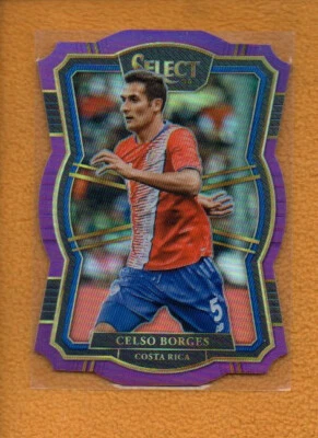 Celso Borges 2017-18 Panini Select Mezzanine Purple Die-Cut Prizm #134 /149 - Image 1 of 3