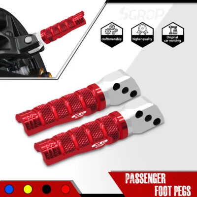 Pedales reposapiés traseros para HONDA CB650F 2014-2018 pasajero Foto 1 de 4