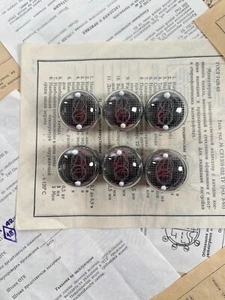 6 x IN-4 IN4 Nixie tubes NOS TESTED and 100 % WORKING - Picture 1 of 3