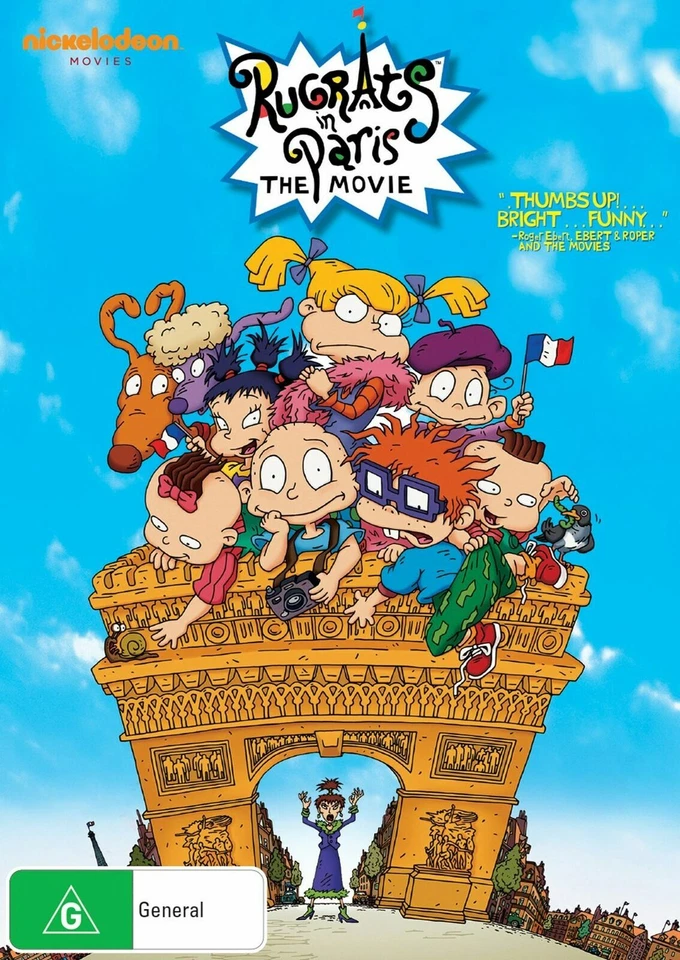 Rugrats in Paris The Movie (DVD,2013)  Region 4 NEW+SEALED  - Image 1 of 1