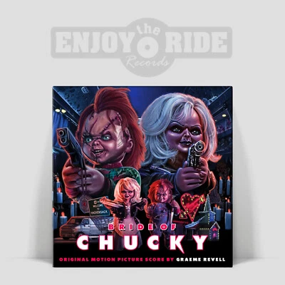 Bride of Chucky (Chucky and Tiffany Swirl w/ Splatter) LP Vinyl [Sealed+Mint] - Image 1 of 4