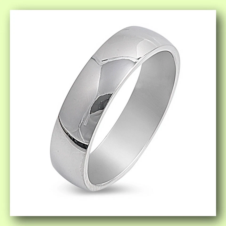 STAINLESS STEEL MENS(WOMENS)  6mm Big Toe Ring  Sizes 14-25 - Image 1 of 4