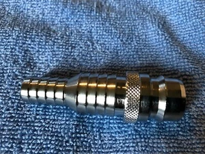 6360S NITO 6 SERIE Q/ACOPLAMIENTO SONDA MACHO ENTRADA DE AGUA 1/2""- 3/4"" 19MM COLA DE HOSE - Imagen 1 de 7