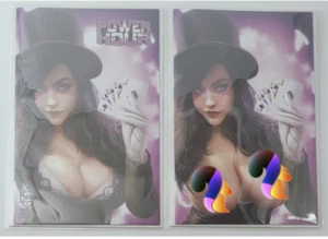 Power Hour #2 ZATANNA Sidney Pereira Augusto Sexy Virgin SET Black Ops NM - Picture 1 of 5