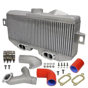 Top Mount Intercooler & Pipe Kit for 2002-2007 Subaru Impreza WRX STI EJ20 EJ25 - Bild 1 von 7
