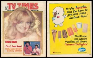 1981 Philippines TV TIMES ENTERTAINMENT MAGAZINE Goldie Hawn Vol. 5 No. 39 - Picture 1 of 2