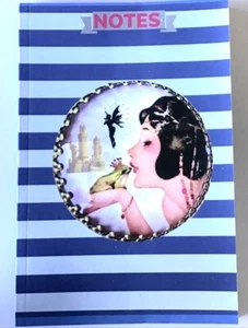 New Blank Journal Notebook Diary Princess Kissing Frog 100 Lined Pages 6x9 - Picture 1 of 4