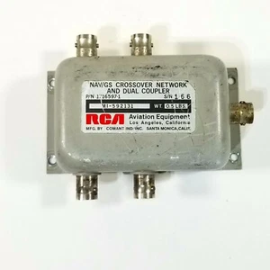RCA NAV/GS CROSSOVER NETWORK AND DUAL COUPLER P/N 1716597-1 - Picture 1 of 5
