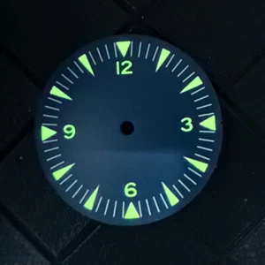Para NH35/36/70/4R/7S Movimiento Repuesto 31mm Luminoso Literal Reloj Dial - Imagen 1 de 7