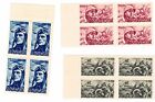 Slovakia 0.70 - 2 1943 Army Charitable *3xBlock of 4 Stamp* (12 stamps) WWII MNH