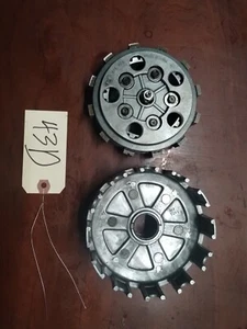 1997 SUZUKI GN125E COMPLETE CLUTCH BASKET HUB - Picture 1 of 5