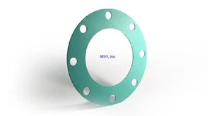 10" 125/150 ANSI Full Face Flange Gasket 1/8" Thick Style 1125 Non Asbestos - Picture 1 of 3