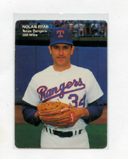 1992 MOTHER'S COOKIES # 1  NOLAN RYAN , TEXAS RANGERS