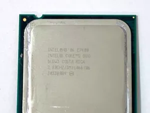 Intel Core 2 Duo E7400 Dual Core 2.8GHz 1066MHz FSB Processor SLGW3 - Picture 1 of 3