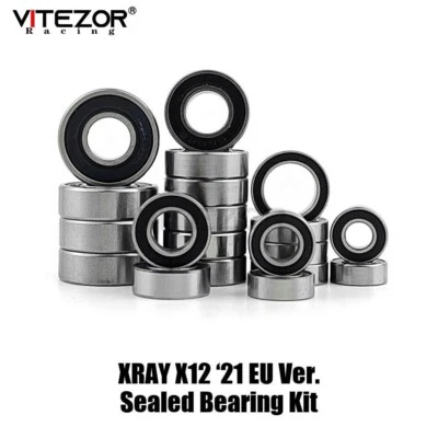 For XRAY X12 ‘21 EU Ver. Sealed Bearing Kit - Image 1 of 4