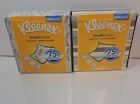 Kleenex Multicare Large Facial Tissues 80 Tissues/Box Discontinued- Lot Of 2