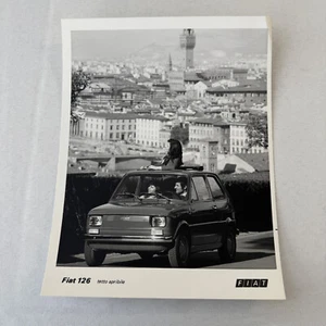 Fiat 126 Car Factory Press Photo Photograph Print Vintage Italian - Picture 1 of 5