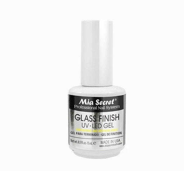 Mia Secret Glass Finish UV LED Gel for Natural Nails Soak off Clear Gel - Image 1 of 1