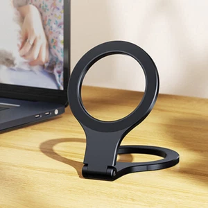 Double Sided Magnetic Phone Ring Kickstand Adjustable for MagSafe Accessories - Photo 1 sur 10
