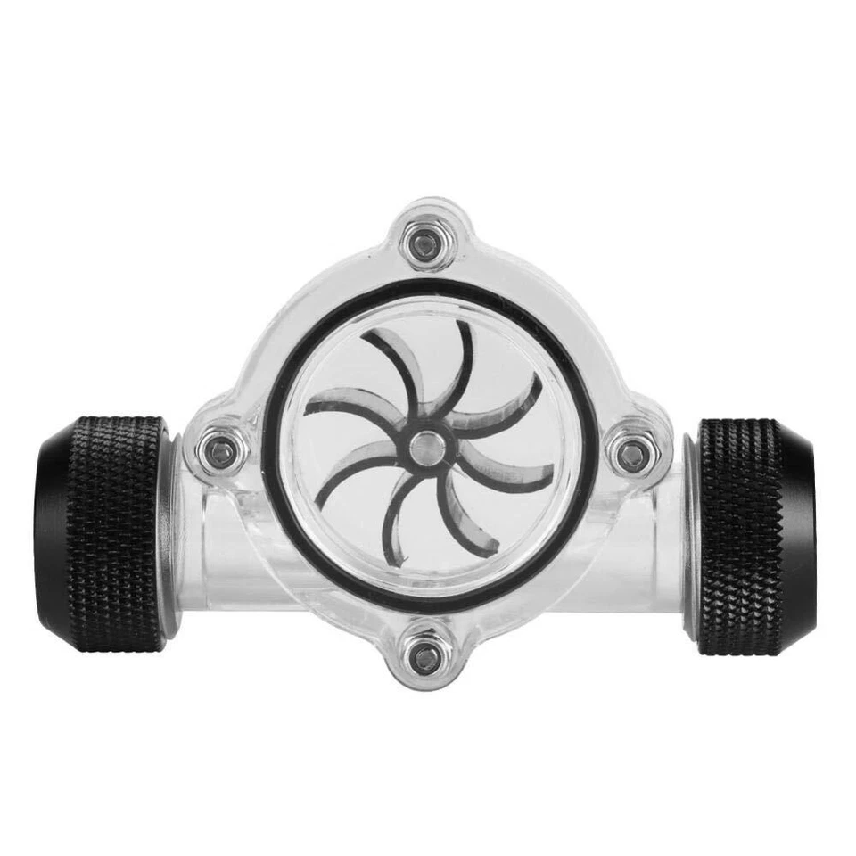 Wasserflussanzeige für PC G1/4" Gewinde Durchflussmesser Indikator Kühlstromz... - Bild 1 von 4