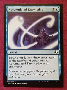 Magic The Gathering MAZOS DE DUELO ELSPETH VS KIORA CONOCIMIENTO ACUMULADO carta Magic The Gathering Magic The Gathering - Imagen 1 de 2