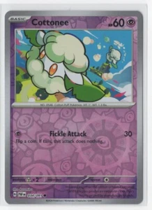 Holo inverso Pokémon Paldean Fates Cotonee 034/091 - Imagen 1 de 1