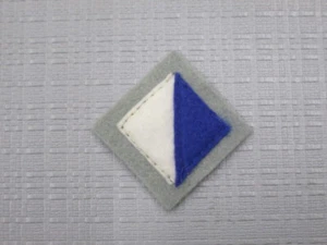 WW2  AIF 2/7th AASC DIV  mini color patch for puggaree - Picture 1 of 6