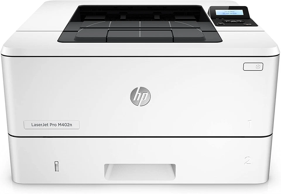 HP LaserJet Pro M402N Monochrome Laser Printer C5F93A AIM-ReCertify No Toner - Image 1 of 1