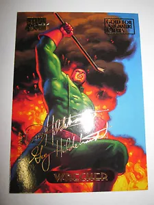 MARVEL MASTERPIECES GOLD FOIL SIGNATURE SERIES 1994 N° 138 WRECKER NEAR MINT - Picture 1 of 1