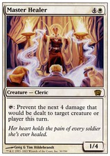 1x Master Healer NM, English MTG 8th Edition