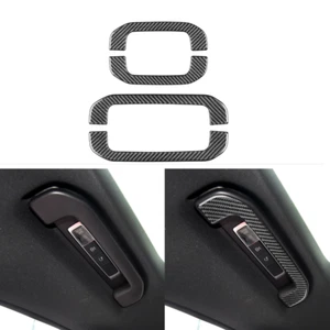 Manija de techo interior de fibra de carbono real para Benz Clase C 2022-2023 - Imagen 1 de 10