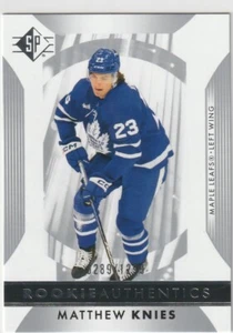 Matthew Knies Rookie Authentics /1299 Silver 2023-24 SP Hockey #121 - Picture 1 of 2