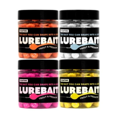 DYNAMITE BAITS Fjuka Floating Trout & Predator Lurebait formbar mit Glitzerform zum Köder