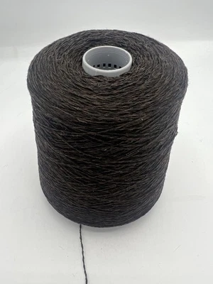 4 Ply 100% Luxurious Soft Cashmere Yarn In Chocolate Melange. 500g Cone. 4 Ply. - Image 1 of 4