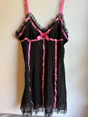 Lindo Babydoll Betty Johnson Camisol Íntimo M Foto 1 de 4