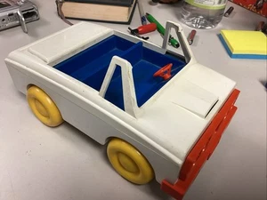 Vintage 1972 Hasbro Romper Room Weeble Wobbles Car Good Shape - Picture 1 of 8