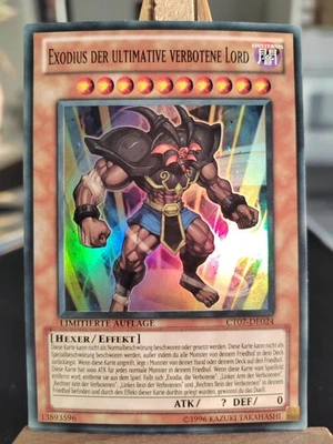 EXODIUS DER ULTIMATIVE VERBOTENE LORD - CT07-DE024 Super Rare / Near Mint  - Bild 1 von 2