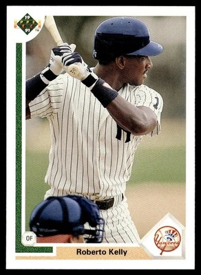 1991 Upper Deck Roberto Kelly New York Yankees #372 - Image 1 of 2