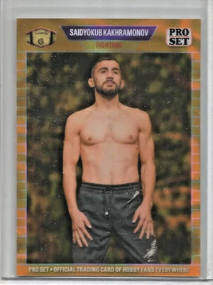 Saidyokub Kakhramonov 2024 Leaf Pro Set Gold Refractor #1/1 - Image 1 of 2