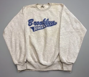 Sudadera De Colección Años 90 Brooklyn Dodgers MLB Béisbol LA Cuello Redondo XL - Imagen 1 de 5