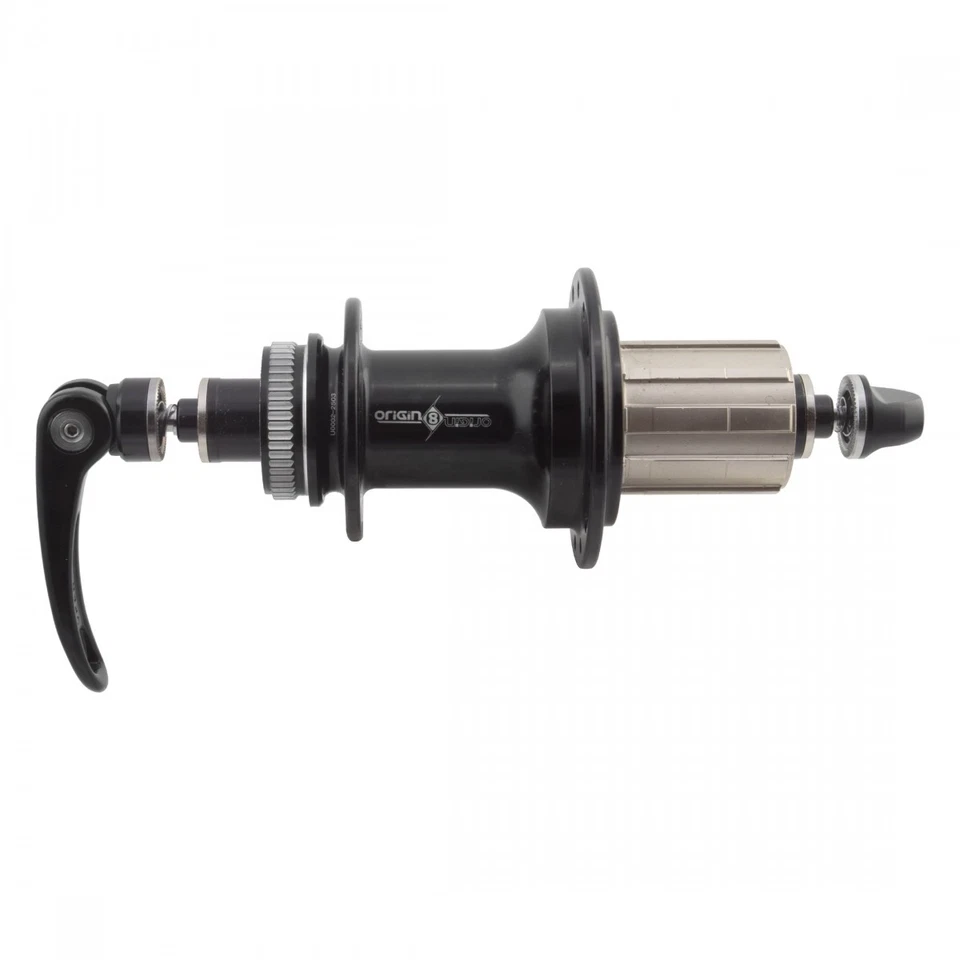 Buje de disco de carretera/grava de aleación Origin8 RD-1120.1 con rodamientos sellados, bloqueo central Foto 1 de 1