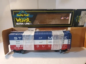 Weaver 3082 State of Maine Products Bar 2087 Bangor & Aroostook PS-1 40' Boxcar - Picture 1 of 17