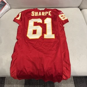 Camiseta Montique Sharpe #61 Jugador del Equipo KC Chiefs Emitida y Usada NFL Wake Forest - Imagen 1 de 7