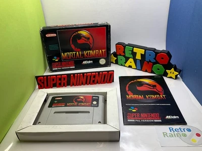 SNES - Super Nintendo Spiel - MORTAL KOMBAT - OVP - PAL - Bild 1 von 4