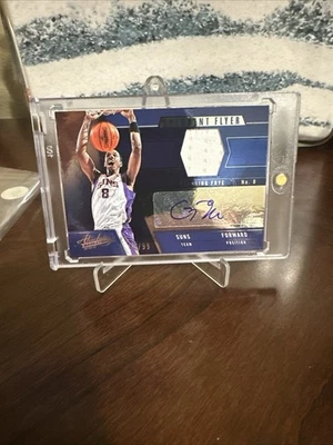 2012/2013 Absolute basketball Channing Frye Frequent Flyer Patch Auto #'d 80/99 - Image 1 of 4