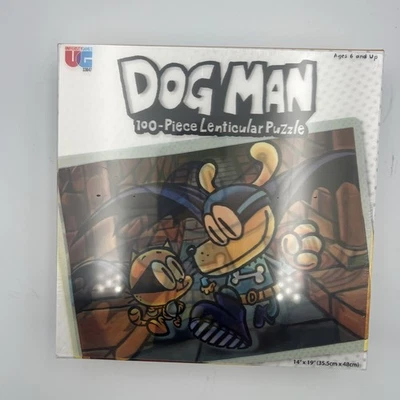 Rompecabezas lenticular de 100 piezas Dog Man Adventures Foto 1 de 2